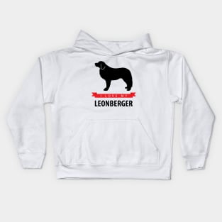 I Love My Leonberger Kids Hoodie